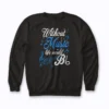 Without Music Life Would B Flat Funny Quotes Sweatshirt