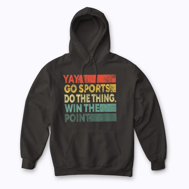 Yay Sports Funny Sports Hoodie