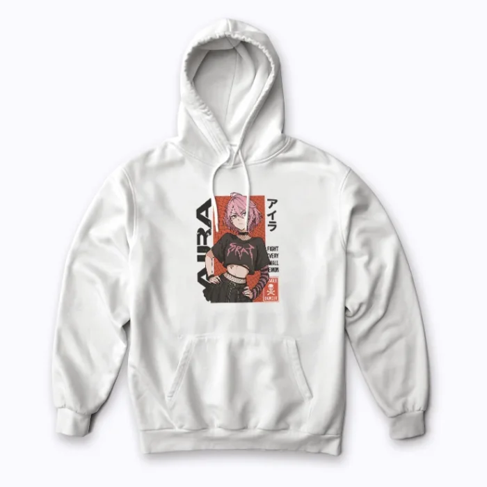 Aira Dandadan hoodie with a comfortable and stylish design.