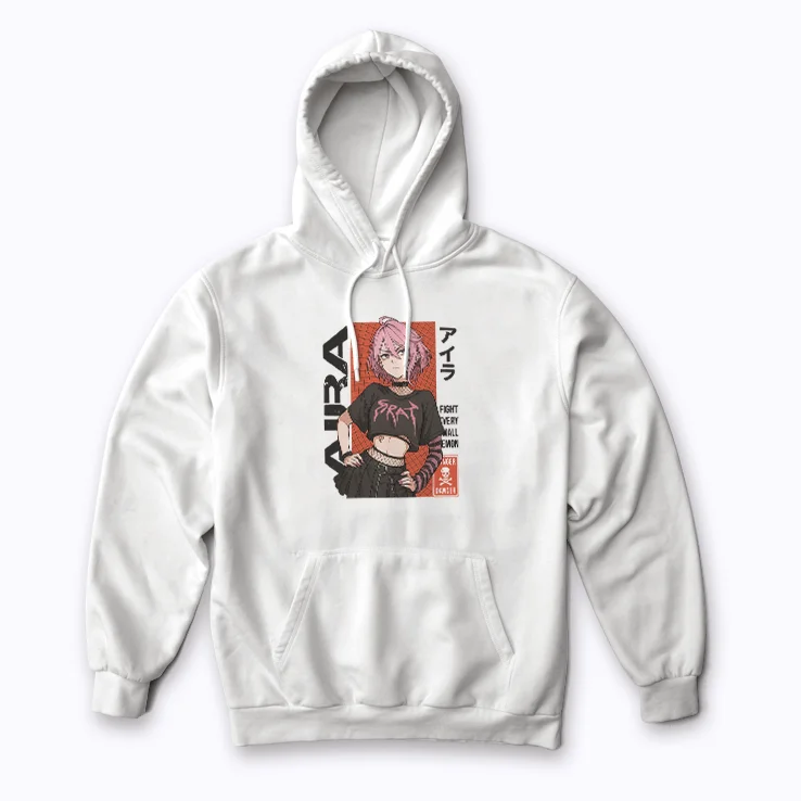 Aira Dandadan hoodie with a comfortable and stylish design.