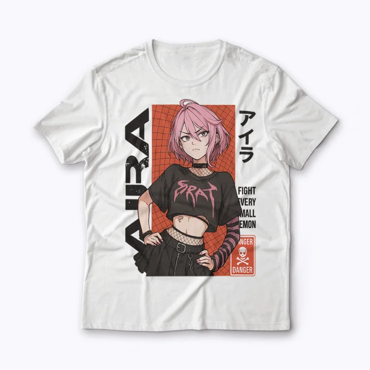 Aira Dandadan shirt featuring characters from the manga series.