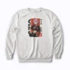 Aira Dandadan sweatshirt featuring a subtle graphic print.