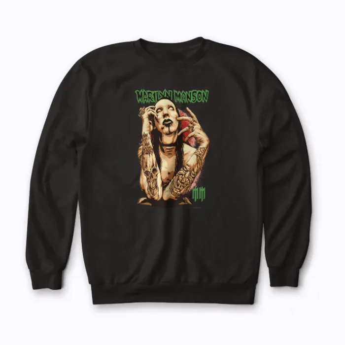Marilyn Manson Sweatshirt with premium fleece