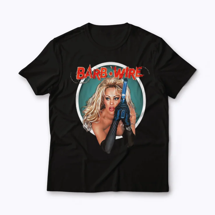 pamela anderson black T-shirt