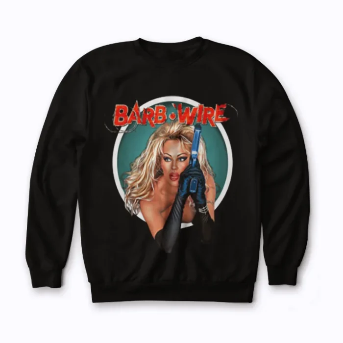 pamela anderson black Sweatshirt
