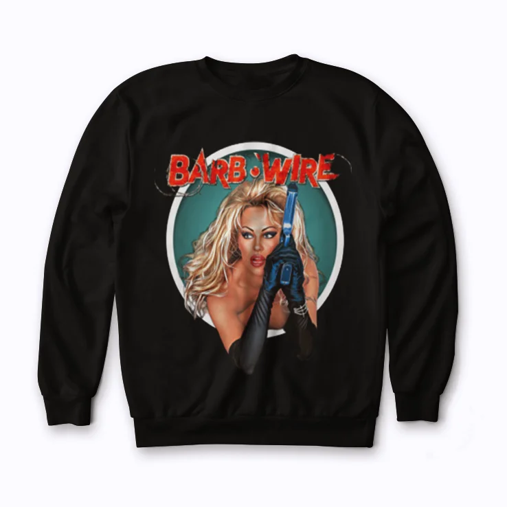 pamela anderson black Sweatshirt