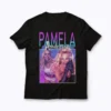 pamela anderson labatt shirt featuring a unique design