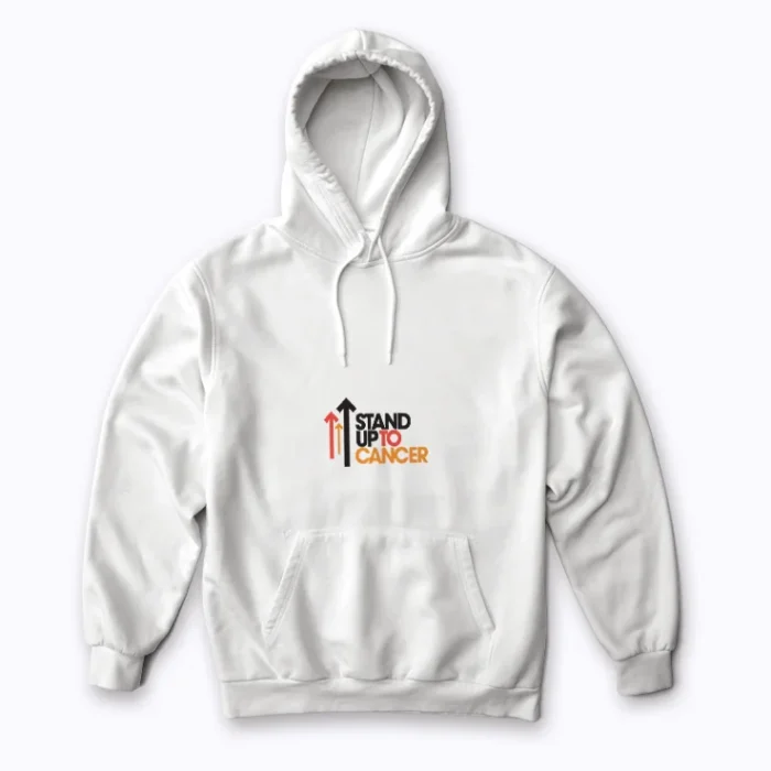 Stand up to cancer Hoodie for warmth and support