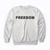 freedom shirt white